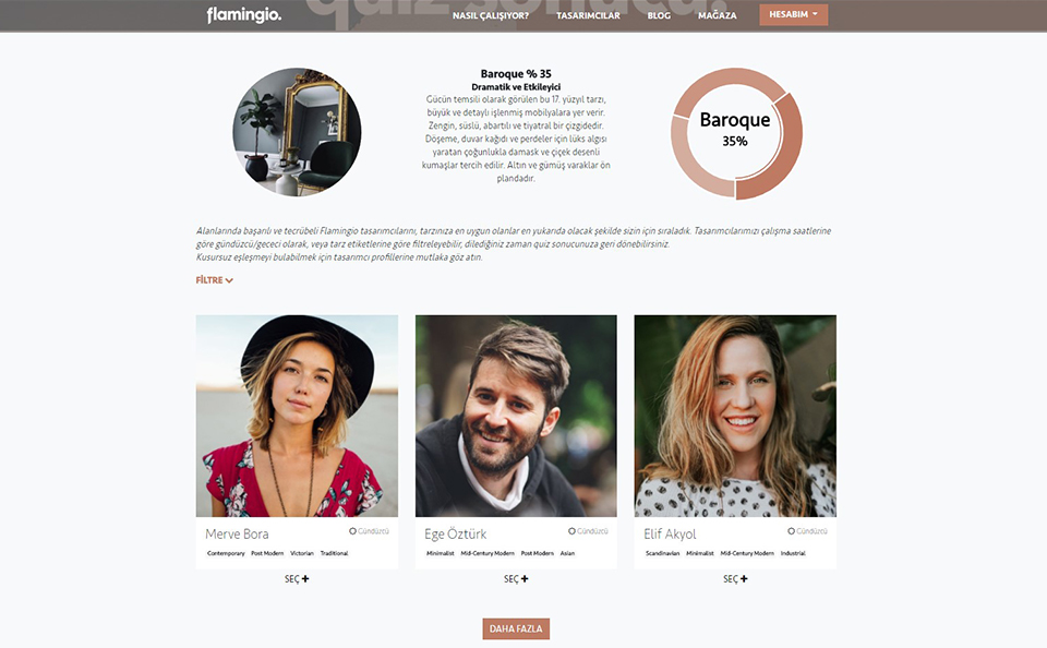Flamingio Tasarımcı Yok Mu?